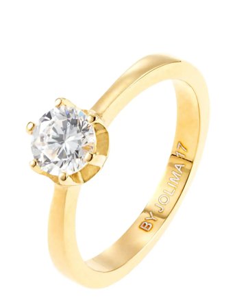 Classic Solitaire St Ring Gold By Jolima