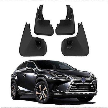 4 stk. Stænkskærme foran og bagpå TIL 2018-2021 Lexus NX NX300 NX300H