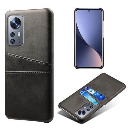 Läderskal Med Kortfack Xiaomi 12 Svart