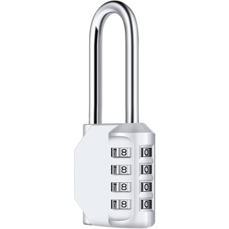 6,7 cm lang kombinasjonslås, vanntett 4-sifret kombinasjonslås