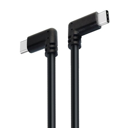 NÖRDIC 50 cm 10 Gbps 5A strømforsyning PD100W med Emarker USB3.2 Gen2 USB-C til C hurtigopladningskabel