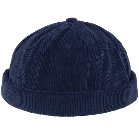 Reell - Blue - docker - Beanie - Navy Corduroy Dad Cap - Hatstore