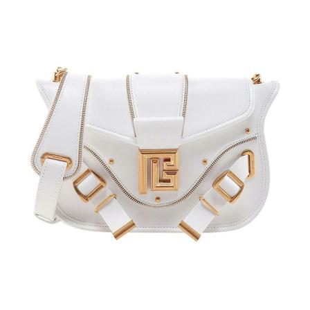 Balmain, Shoulder Bags Wit, Dames, Maat:ONE Size