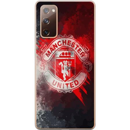 Samsung Galaxy S20 FE Läpinäkyvä kuori Manchester United FC