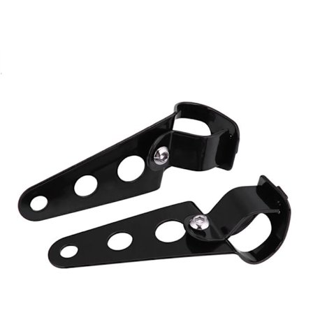 2 st motorcykel gaffel racer strålkastare fäste 28mm-34mm