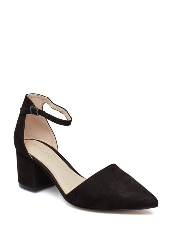 Bianco Biadevived Pump Micro Suede - Black - 40