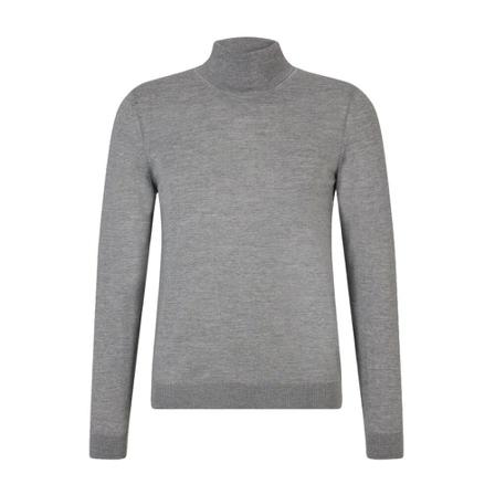 Hugo Boss Turtleneck grå, Herr Stickade tröjor, Herr, Storlek: M