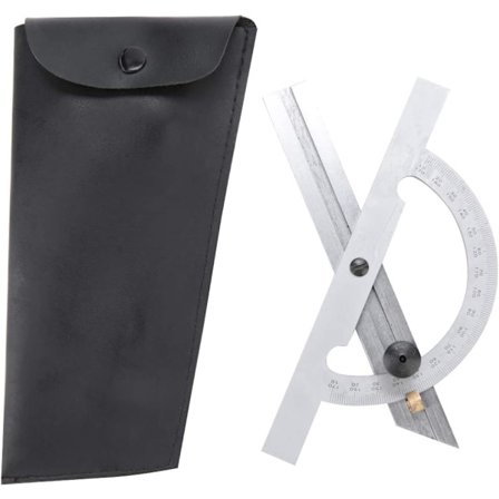 100x150mm Metal Vinkelmåler Vinkel Lineal Justerbar P