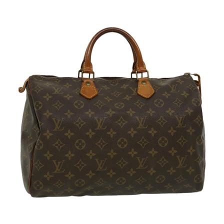 Louis Vuitton Vintage, Pre-owned Speedy 35 Monogram Handbag Bruin, Dames, Maat:ONE Size