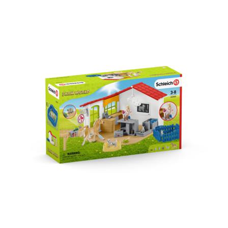Schleich Veterinärklinik Med Husdjur 42502
