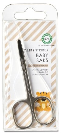 Matas Striber Baby Saks Stål, Børn & Forældre, Bad & Pusletid, Neglepleje Til Børn