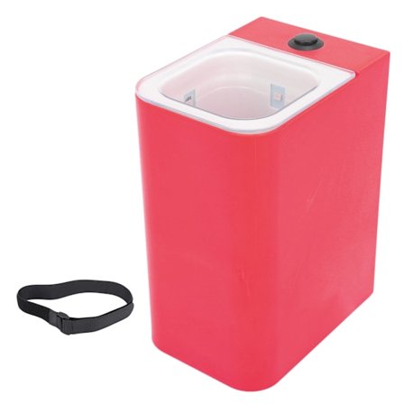 Kalastusvieheen täyttövalo ABS vedenpitävä kannettava UV LED -viehevalonlähde lamppu ulkokäyttöön yökalastustarvikkeet vaaleanpunainen