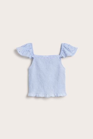 Kappahl | Top z gumonicią | Niebieski