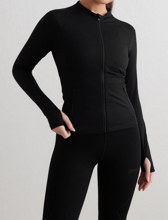aim ́n Sculpting Zip Jacket - Black - XS