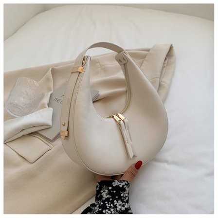 Fashion Enkelsidig Väska Förvaringsväska VIT