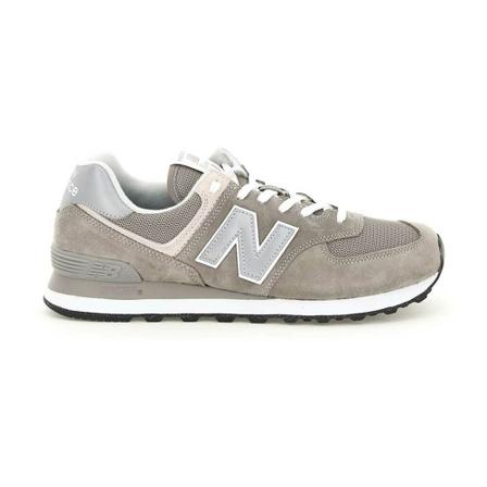 New Balance, 574 sneakers Grijs, Dames, Maat:39 EU,leer,print
