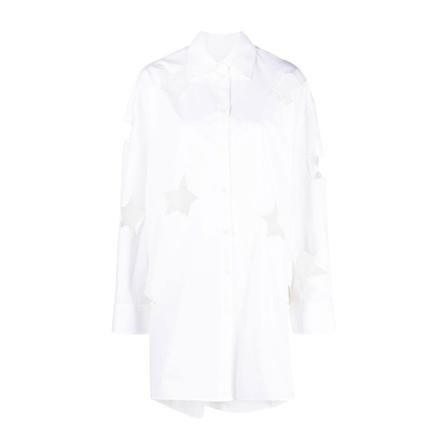 Msgm Shirts Hvid, Dame Skjorter