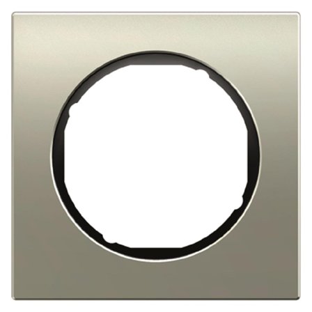 Hager 10112274 Ramme R.3, 9,9 mm, 81 mm Aluminium, uten merking, Strømbrytere & vegguttak