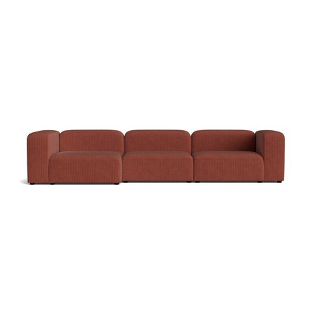 Milo XL Chaiselongue-Sofa, links | 360 cm