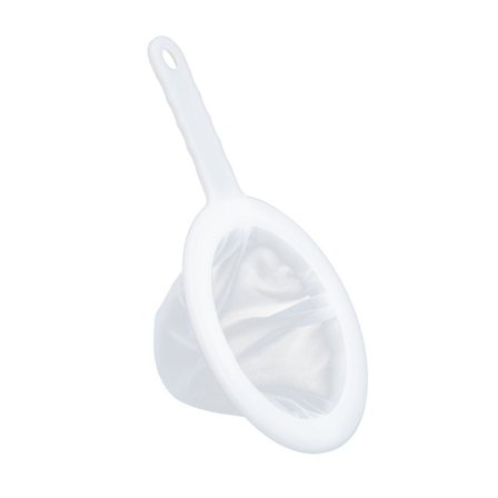 Fine Mesh-si med Håndtag, Fødevaregodkendte Nylonfiltre, Køkkensi, Plast Køkkendørslag, 100/200/300/400 Mesh Køkkensi