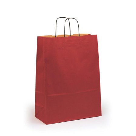 SOBER Bärkasse Medium röd 150/fp - Lyreco - Emballage och lagerutrustning - Bärkassar och Påsar - Bärkasse - Papper