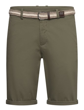 Lindbergh | Superflex Chino Shorts W?. Belt | XXL