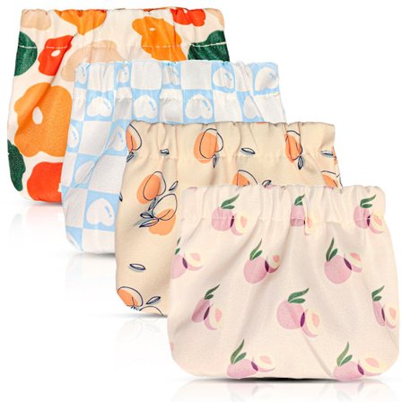 Mini Makeup Taske Sæt - 4-delt kosmetiktaske sæt til kvinder, vandtæt rejsetaske, læbestift organizer.