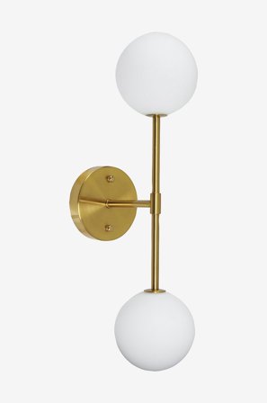 Jotex - Vegglampe Sigma 49 cm Gull opal - Kjøp Vegglamper hos Jotex