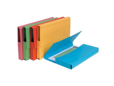 EXACOMPTA Arkivmapp 1-kl 290g sorterade färger 10/fp - Lyreco - Kontorsmaterial - Arkivering och kontorsförvaring - Arkivmappar