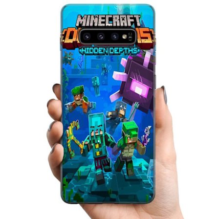 Yhteensopiva Puhelinkuori Samsung Samsung Galaxy S10 Minecraft