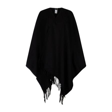Pinko Capes Sort, Dame Poncho, Størrelse: ONE Size