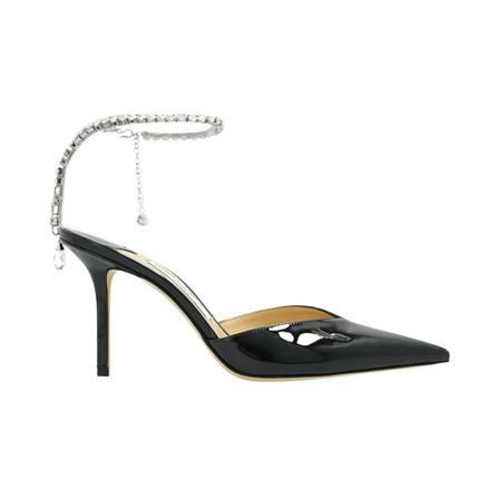 Jimmy Choo, Saeda heeled pumps Zwart, Dames, Maat:40 EU