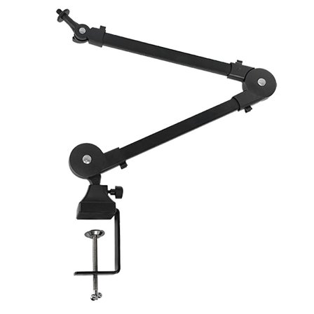 Kraftigt Mikrofonarmsstativ Justerbart och Vikbart för och Liveframträdanden