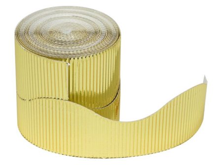 Wellpapp rulle krona 57mm x 15m Guld - Lyreco - Skola och förskola - Hobbypapper - Specialpapper