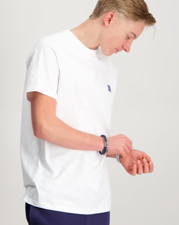 Zeke Essential Chest Print Tee Weiß T-Shirts Jungen - Kids Brand Store