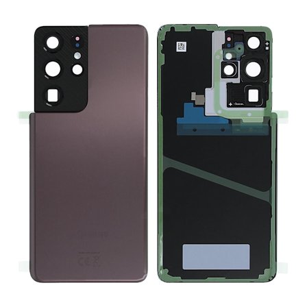 Samsung Galaxy S21 Ultra Baksida Original - Brun