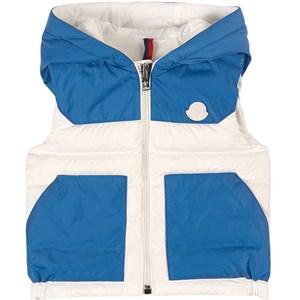 Kids - Moncler Blue Raiifa Puffer Vest 18-24 Months - Coats and jackets - 18-24 months - Cream