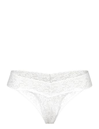 4811-Blac Stringtruse Undertøy Hvit Hanky Panky*Betinget Tilbud
