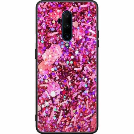 Oneplus 7t Pro Svart Skal Glitter