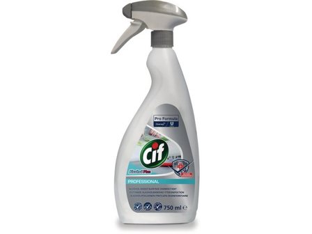 Cif Ytdesinfektion Pro Formula Alcohol 750ml - Lyreco - Städ och hygien - Desinfektionsmedel - Ytdesinfektion