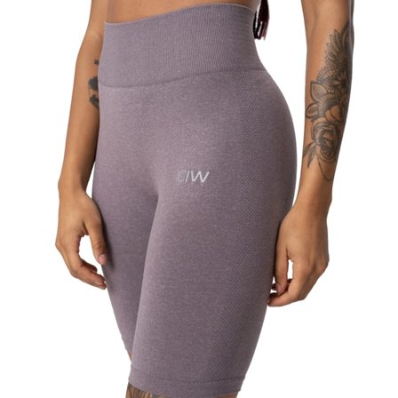 ICANIWILL Women's Define Seamless Bikers Women workout shorts Purple XS