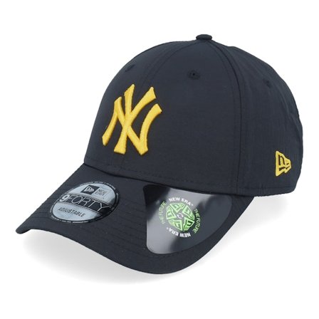 New Era - MLB Svart adjustable Keps - New York Yankees Recycled 9FORTY Black/Yellow Adjustable @ Hatstore