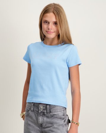 Garcia Girls T-shirt ss Sininen T-paidat Tytöt - Kids Brand Store