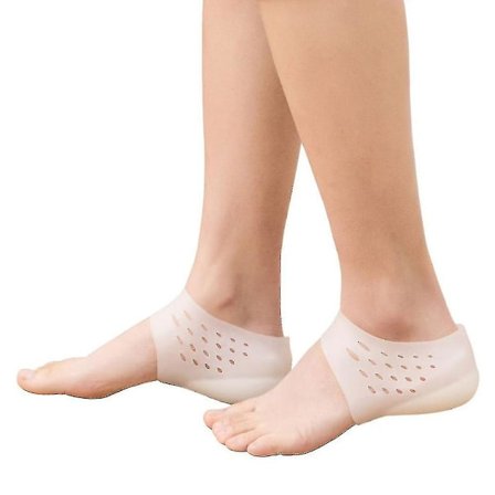 Invisible Height Increase Gel Heel Pads Foot Massage Orthopedic Arch Support