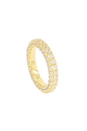 Eternity Diamond Ring Gold 52