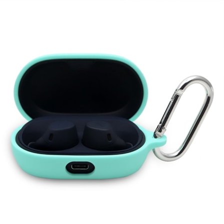 Jabra Elite 7 Active silikonfodral med nyckelring - Grön