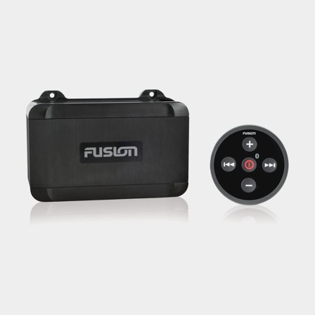Marinstereo Fusion MS BB100 Blackbox, 12 V, 200 W, czarny, z zewnętrznym panelem sterowania - Jachtowa