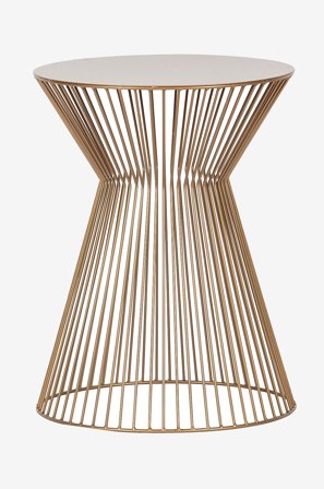 WOOOD - Sidebord Suus - Gull - Småbord - Fra Homeroom