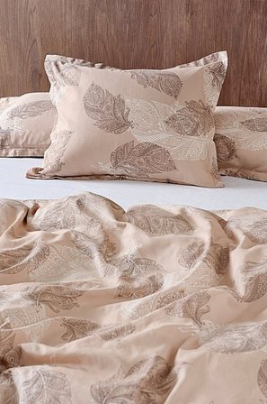 Jotex - Pudebetræk i Satin Nougat - FANNY - Køb Pudebetræk hos Jotex