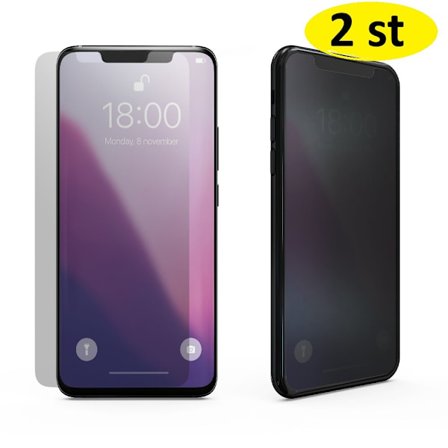 2 st Sekretess skärmskydd för iPhone 17 Pro